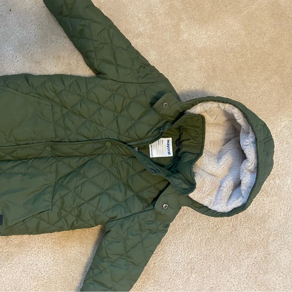 Mayoral Green Quilted Extra Warm Winter Coat - Picture 6 of 9
